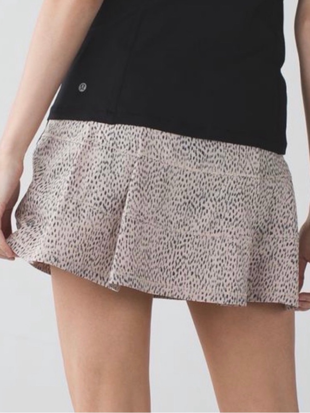Lululemon Pace Rival II Skirt Dottie Dash Grain Size 8 - Picture 2 of 11